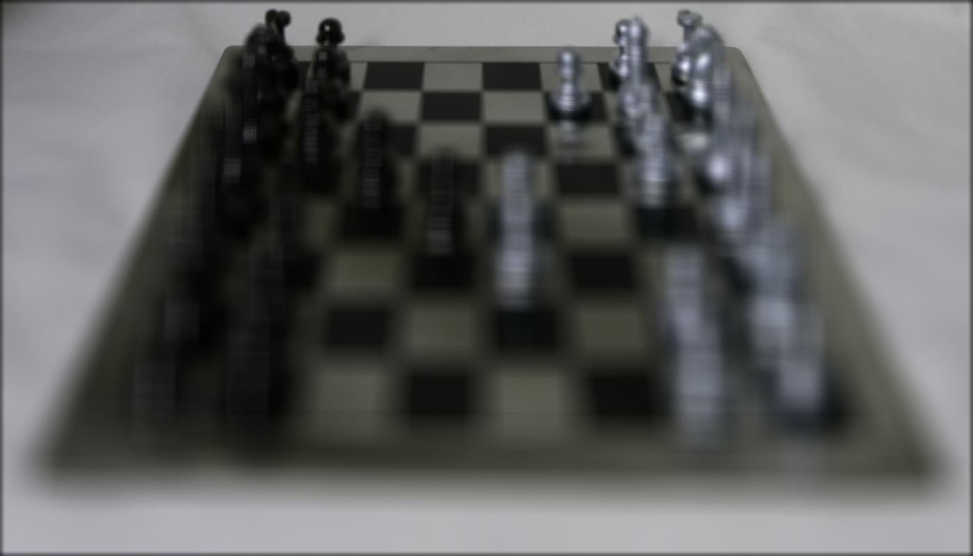 chess refocused image depth 0.8